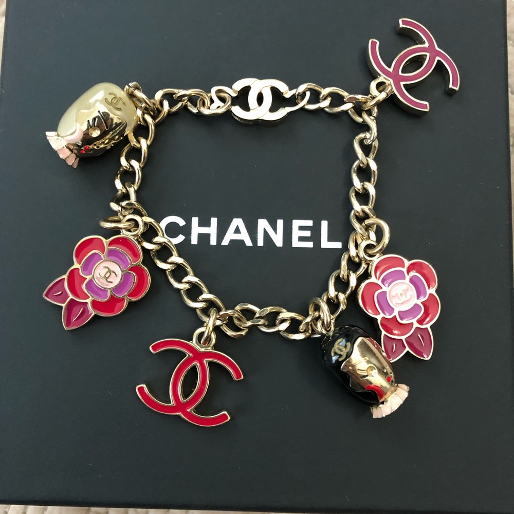 Chanel Collectable very Tara doll faced bracelet